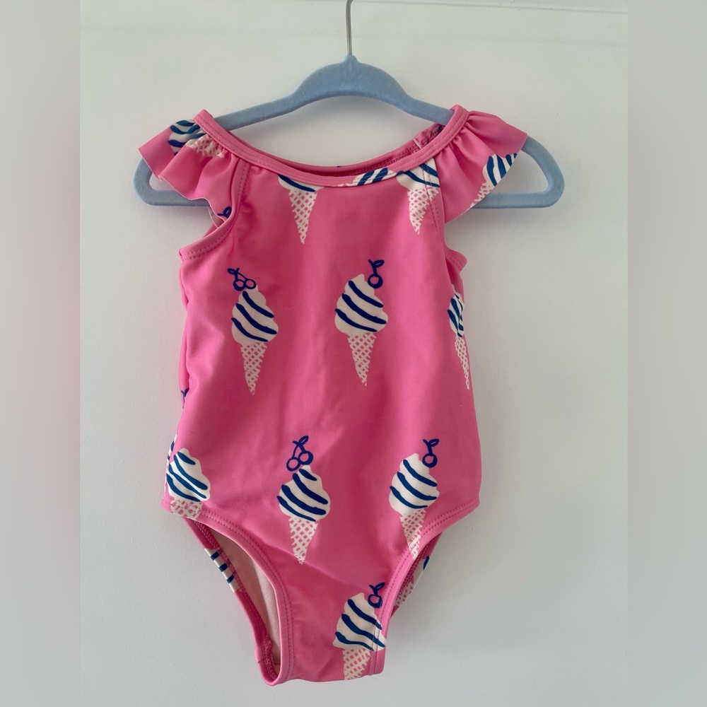 Tea Collection Baby Girl Swimsuit (12-18 Months)